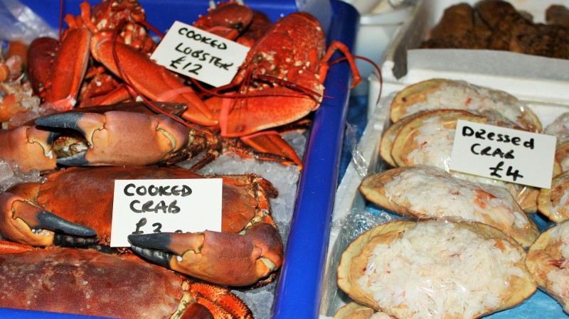 Fresh local fish, Night Market St Andrews