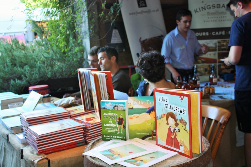 Local book signing, Night Market St Andrews