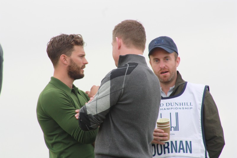 Jamie Dornan at the Dunhill Links 2015