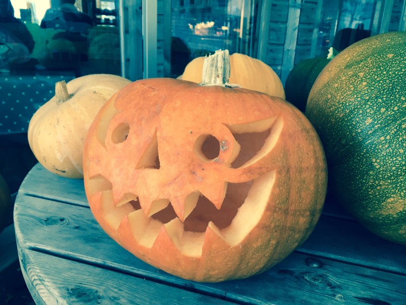 Spooky pumpkin, Cairnie Fruit Farm